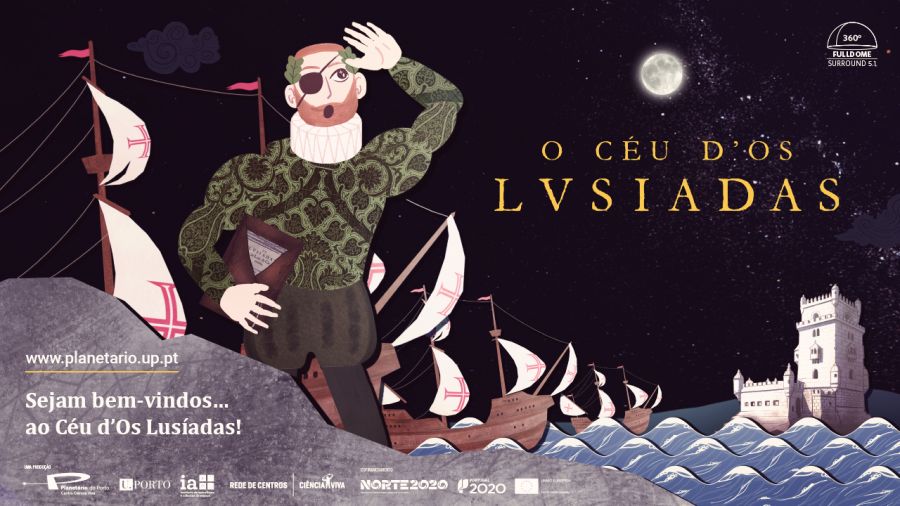 O Céu d’Os Lusíadas – sessão imersiva de planetário