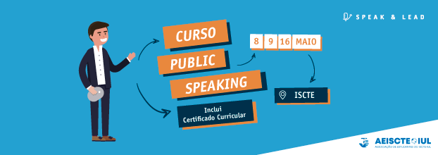 Curso Public Speaking - ISCTE