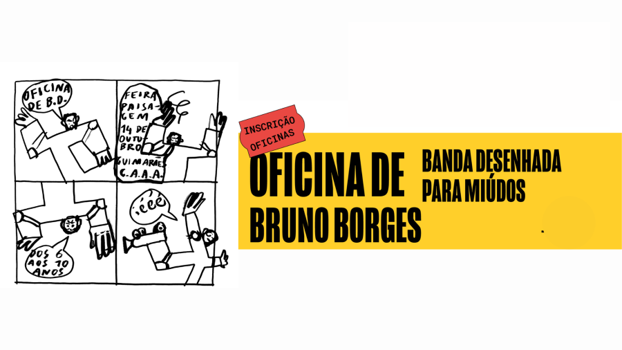 Oficina de Banda Desenhada para Miúdos com Bruno Borges