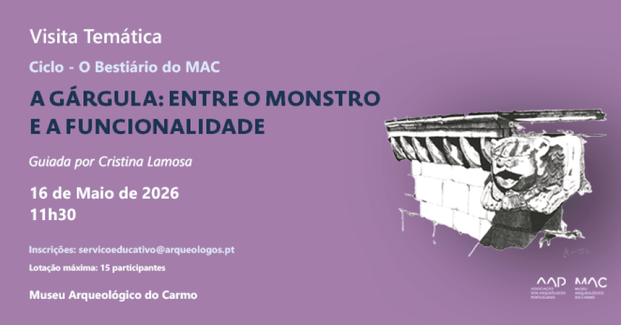Visita Temática - A Gárgula - Entre o Monstro e a Funcionalidade