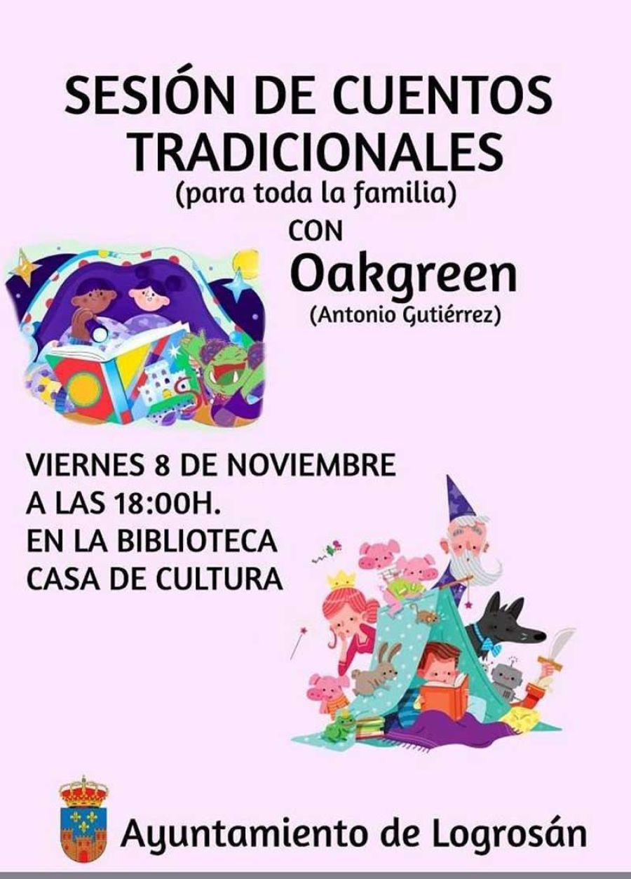 Sesión de cuentos tradicionales