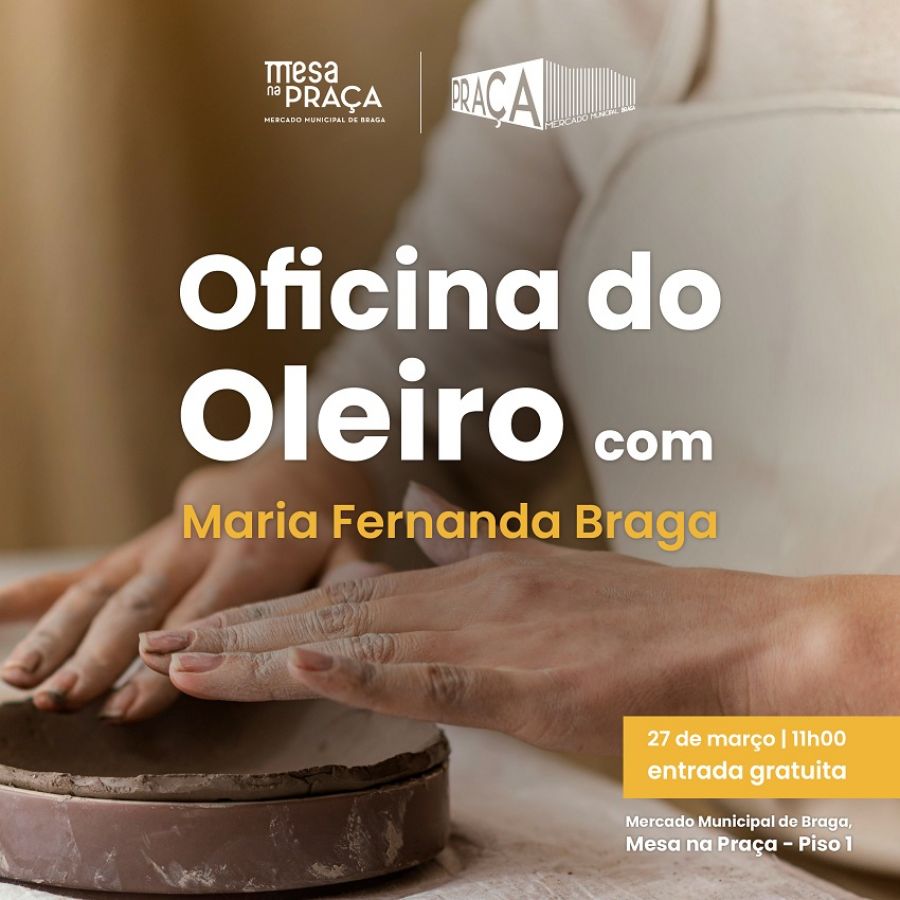 Oficina do Oleiro com Maria Fernanda Braga