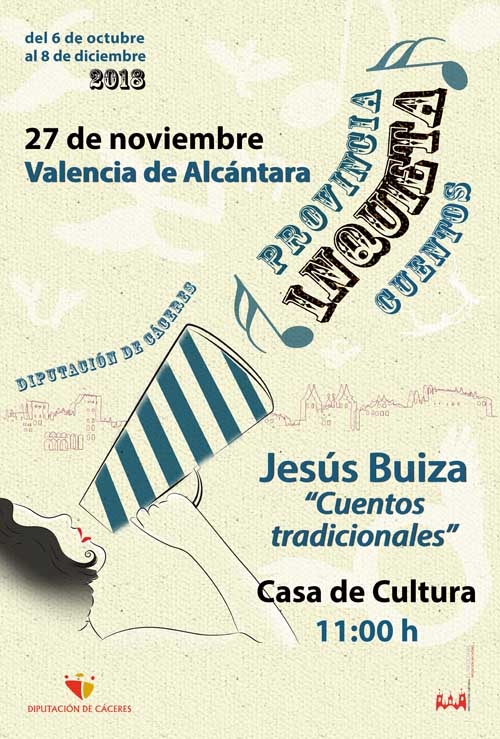 Provincia inquieta | CUENTACUENTOS: Jesús Buiza
