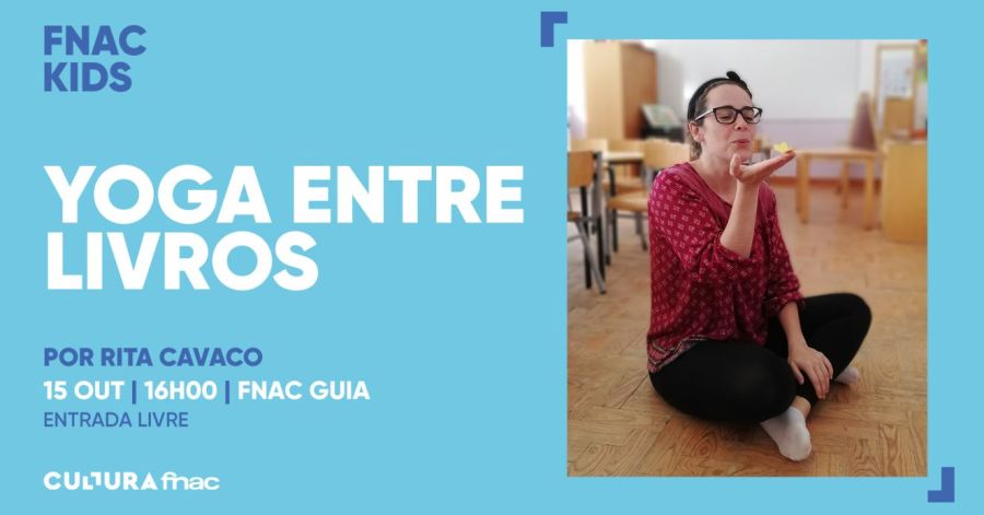 Yoga entre Livros Por Rita Cavaco