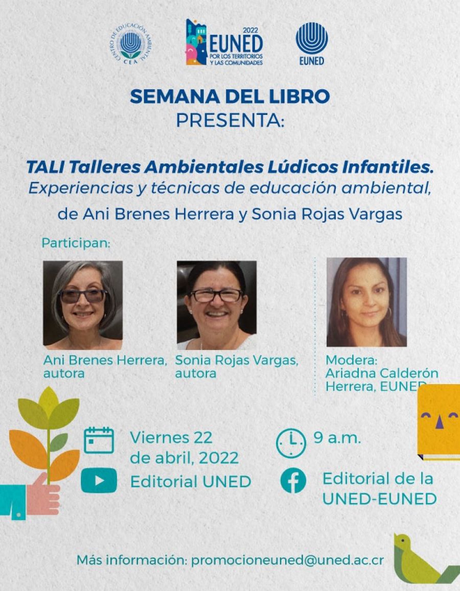 Presentación de libro. TALI Talleres Ambientales Lúdicos Infantiles