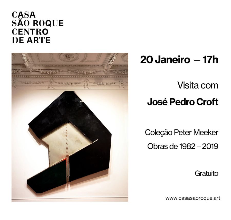 Visita Guiada com José Pedro Croft | Coleção Peter Meeker: Obras de 1982 - 2019