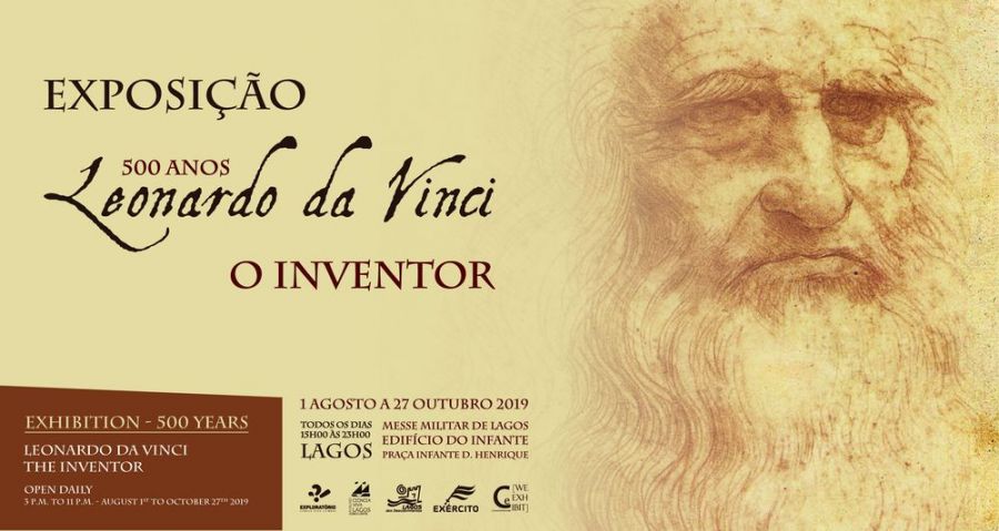 Exposição 'Leonardo da Vinci, o Inventor'