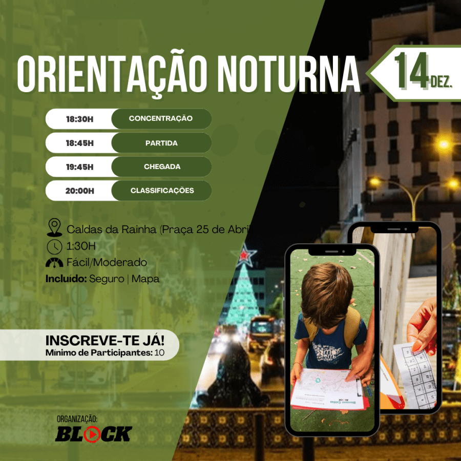 OESTE AVENTURA - Orientação Noturna