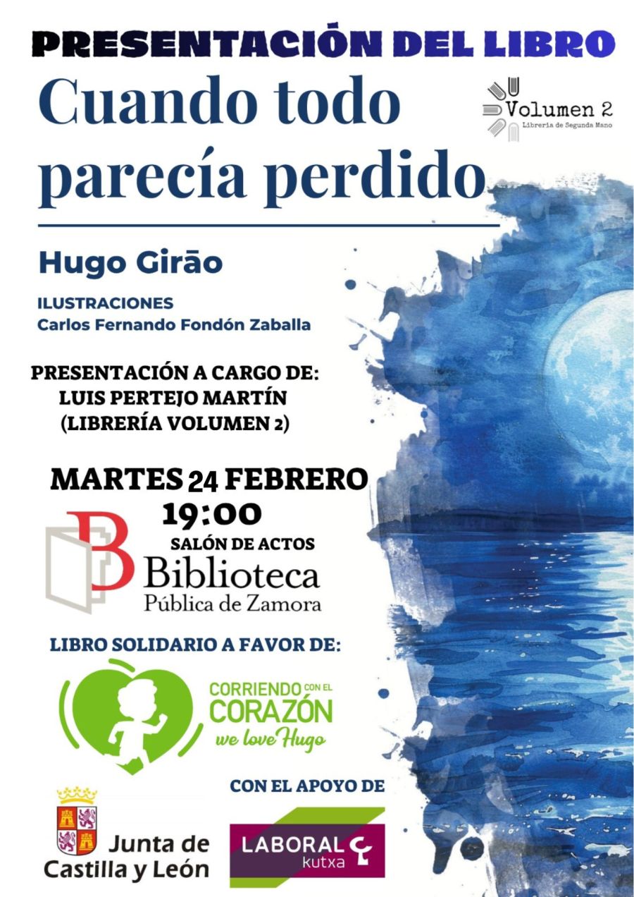Presentación del libro 'Cuando todo parecía perdido', de Hugo Girao