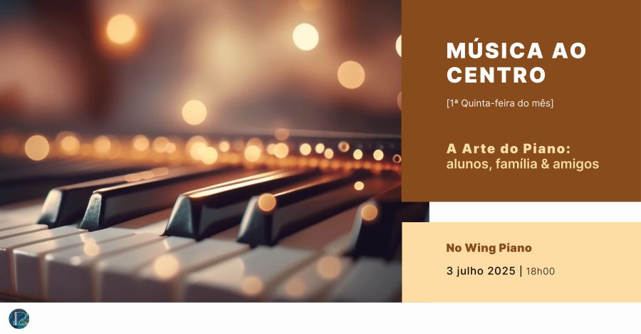 “Arte do Piano” no Música ao Centro