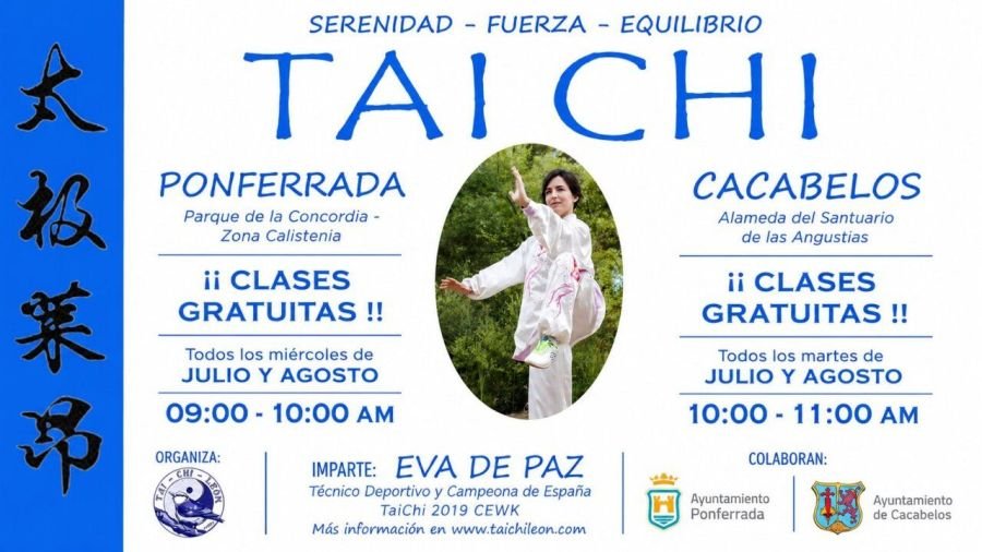 Taichi gratis junto al Camino