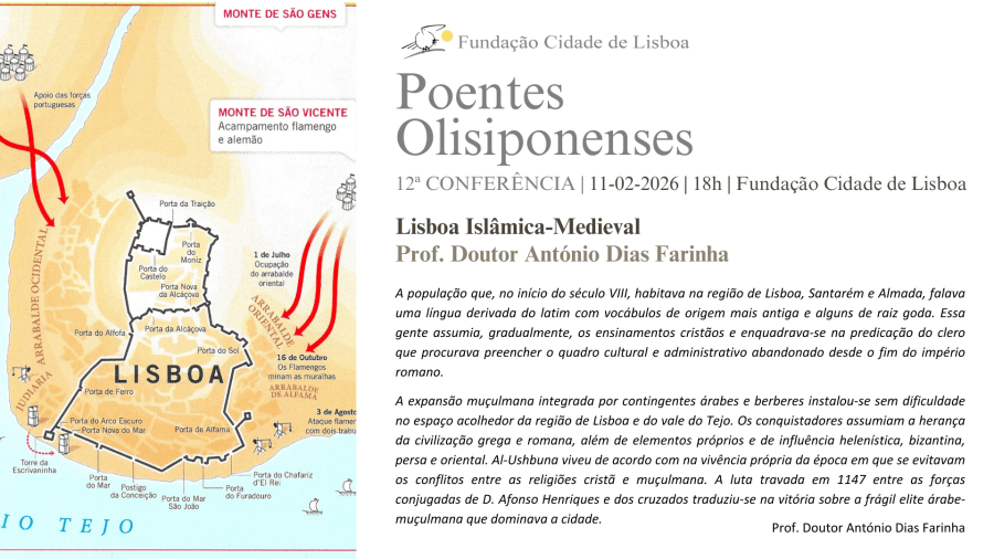 Ciclo Poentes Olisiponenses: Lisboa Islâmica-Medieval