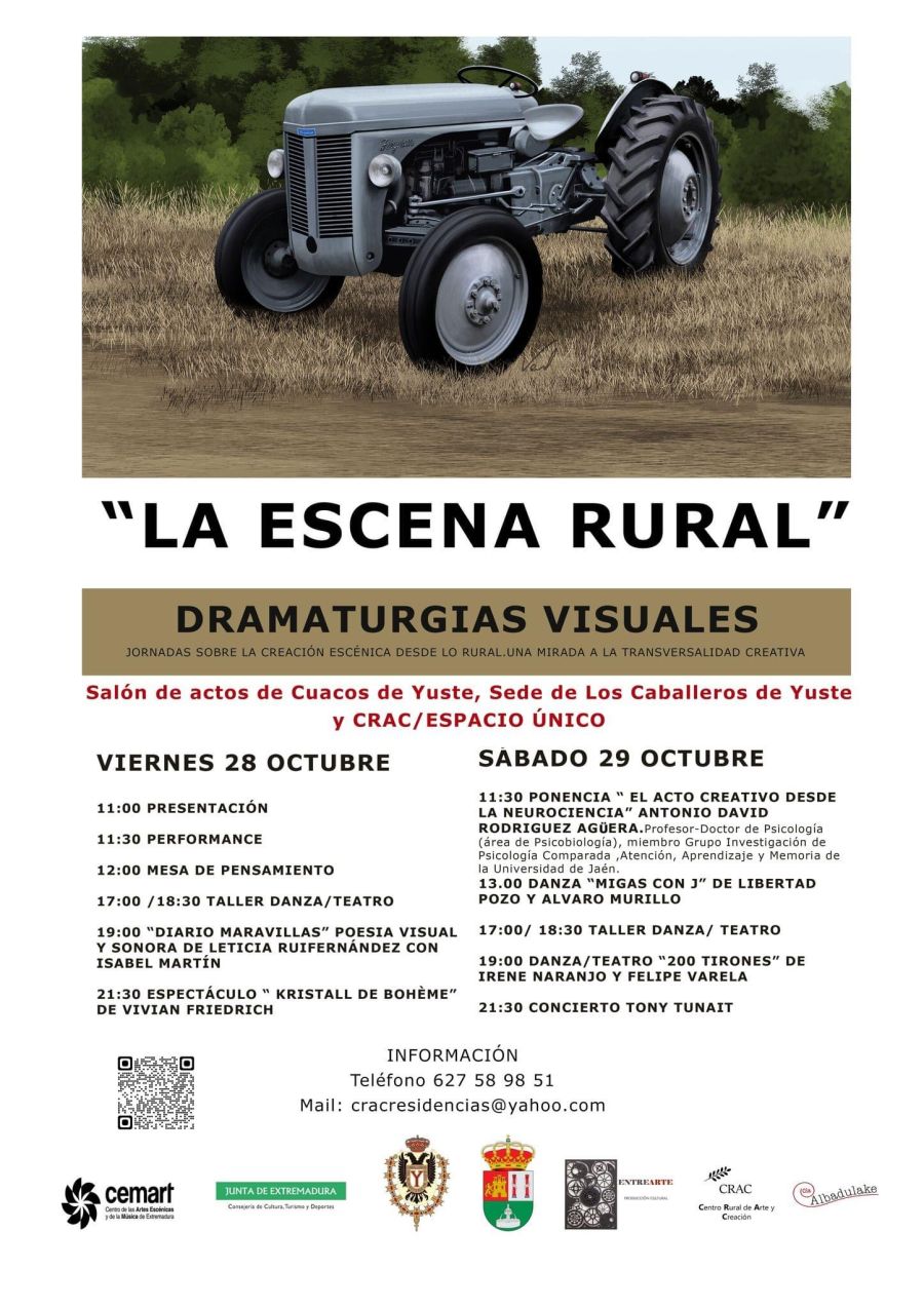 I Jornadas La escena rural.Dramaturgias visuales 