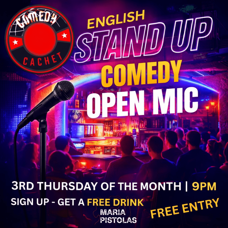 ENGLISH STAND UP COMEDY OPEN MIC @Porto