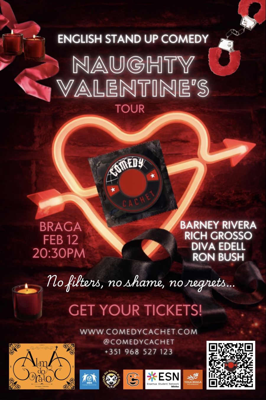 Stand Up Comedy - NAUGHTY VALENTINE'S - Live in Braga
