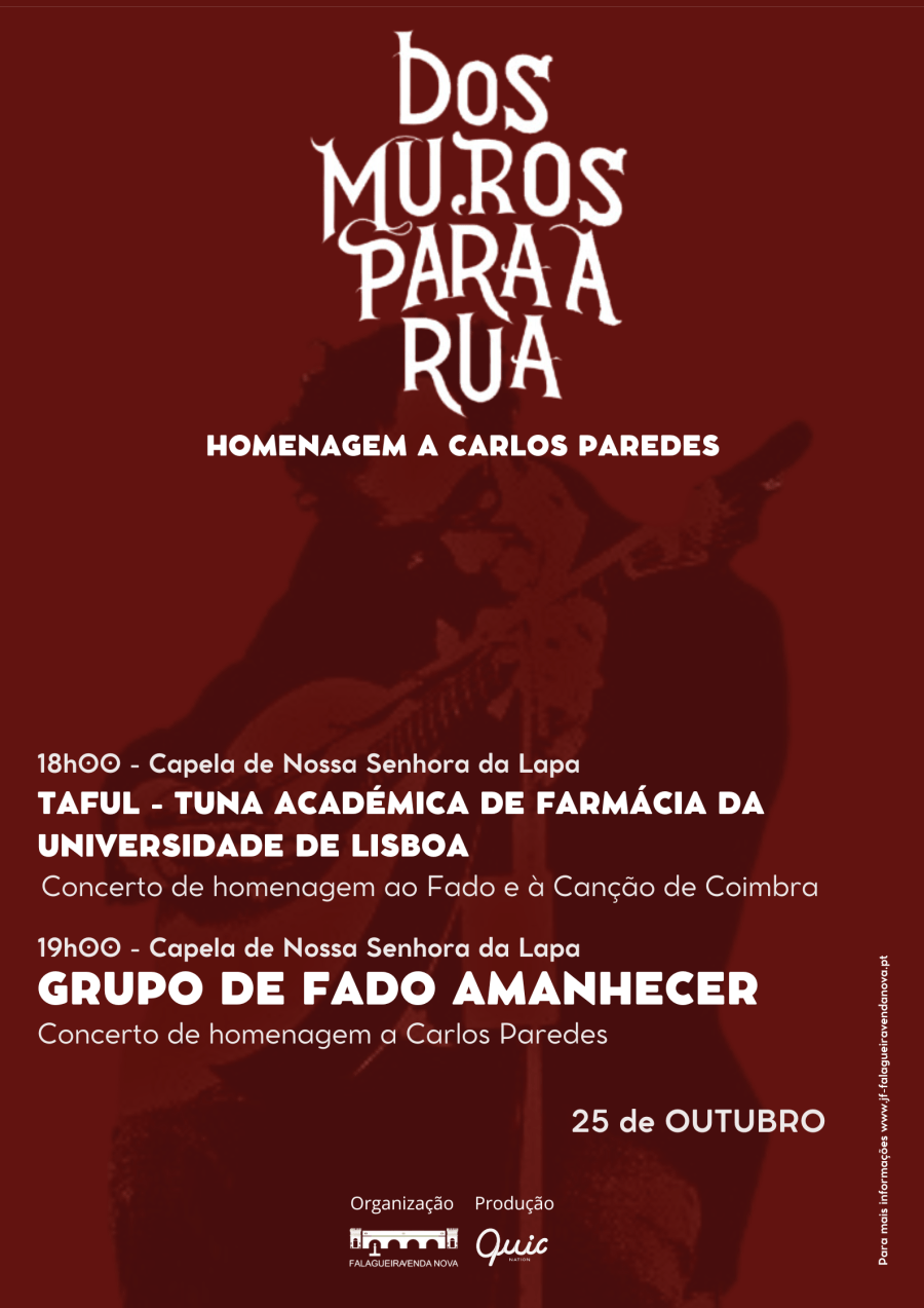 Dos Muros Para a Rua: Homenagem a Carlos Paredes