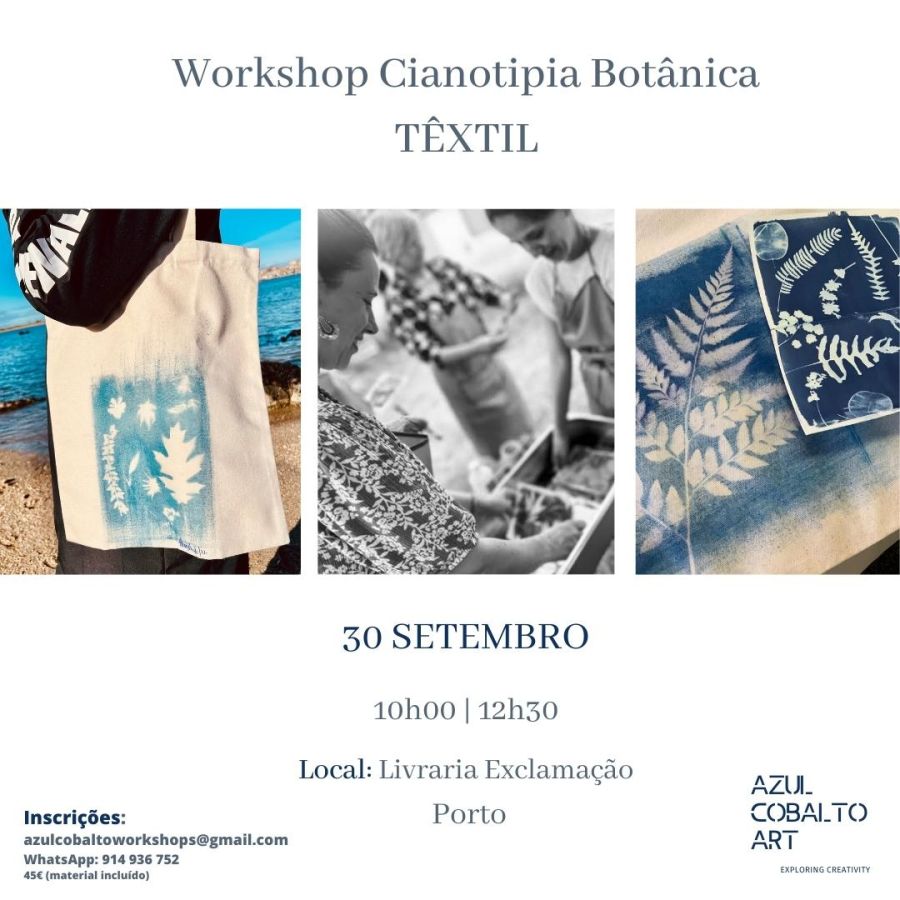 Workshop Cianotipia Botânico