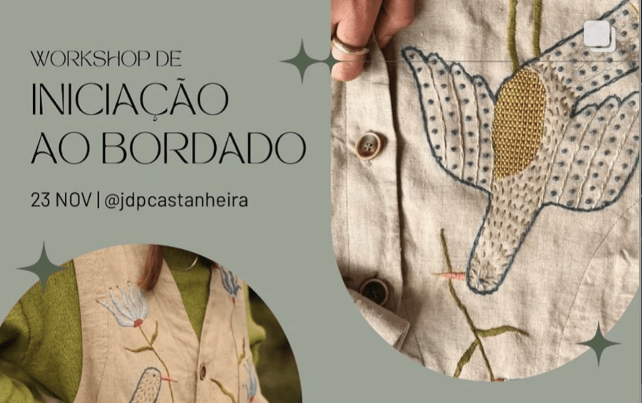 Workshop Iniciação ao Bordado