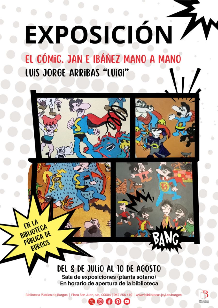 Exposición 'El cómic. Jan e Ibáñez mano a mano' de Luis Jorg...