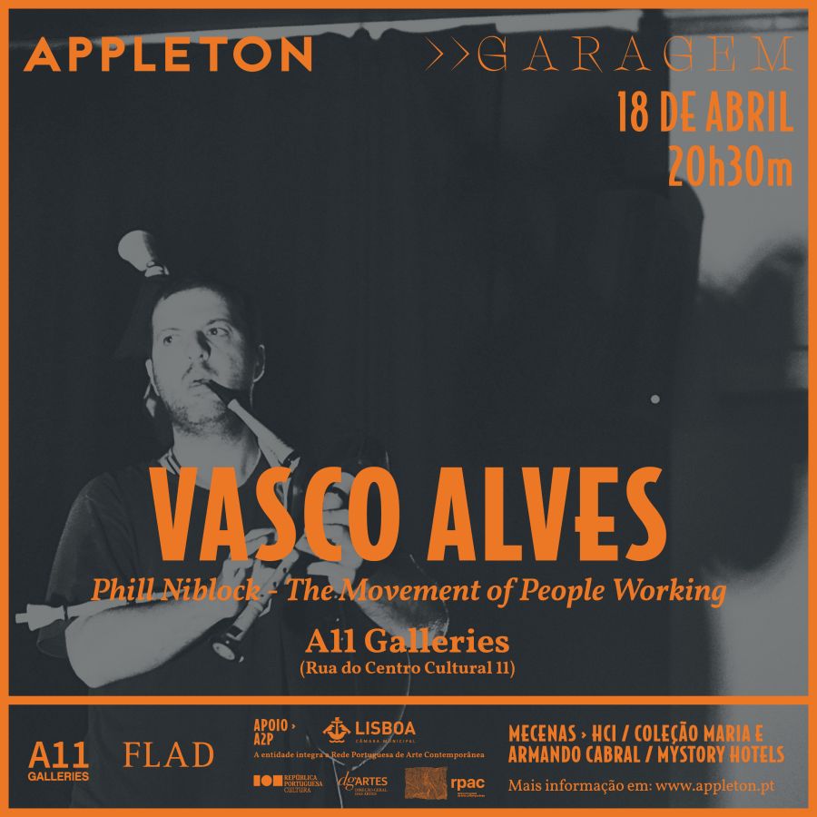 Appleton Garagem 'The Movement of People Working' de Phill Niblock: Vasco Alves 