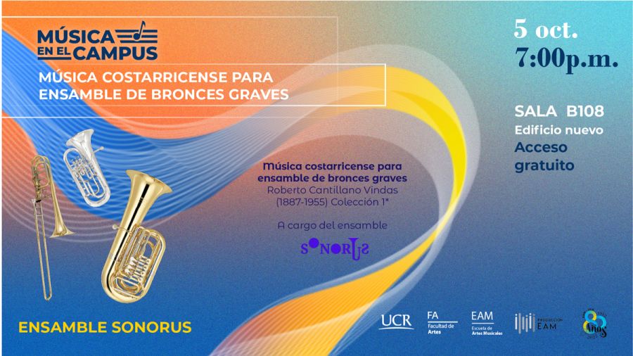 Música costarricense para ensamble de bronces graves