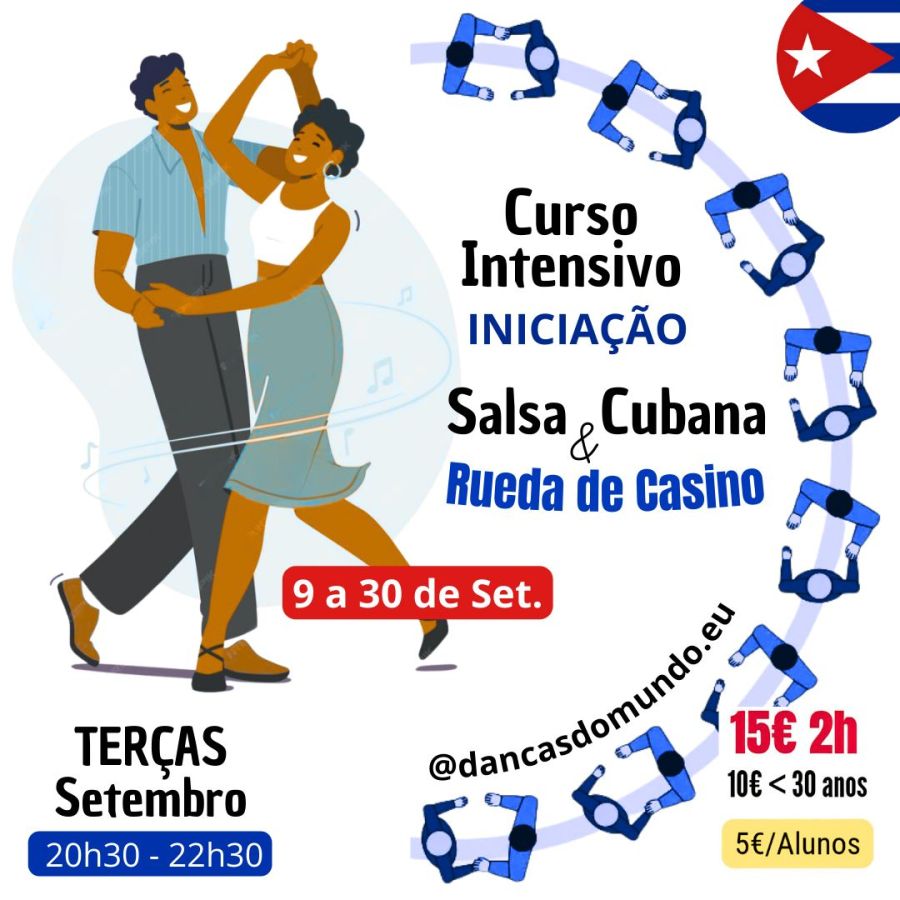 Curso Intensivo de Salsa Cubana & Rueda de Casino