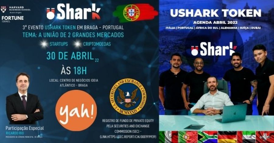 uShark Token - Metaverso - União de 2 Grandes Mercados ( Startups & Criptomoedas)