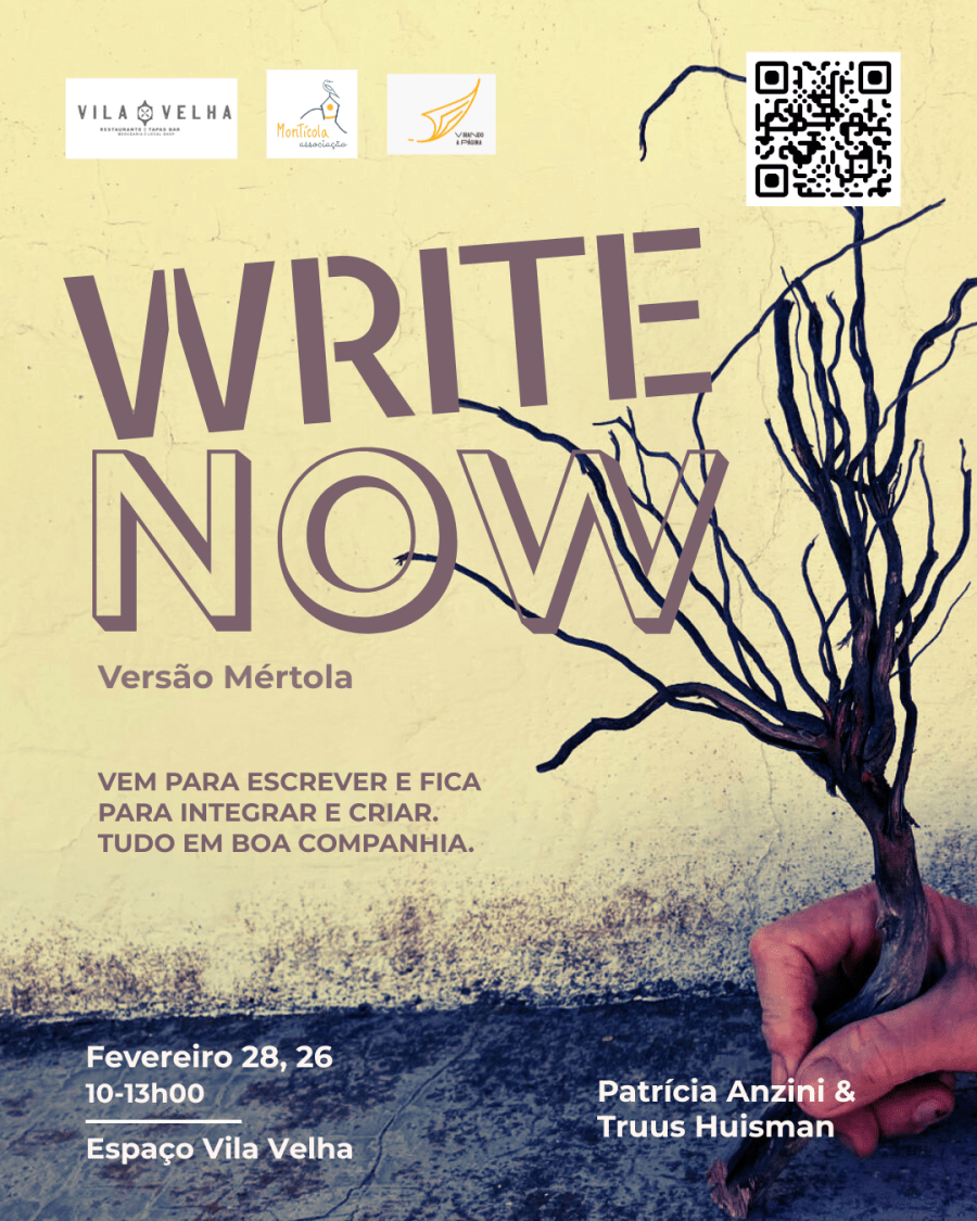 Write Now - Encontro de Escrita / Writing Gathering