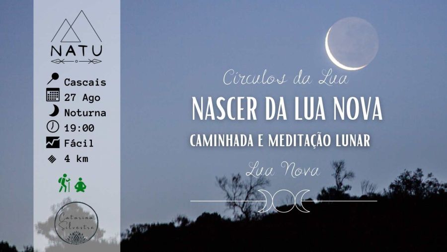 Nascer da Lua Nova - Caminhada e Meditação Lunar | Sintra 