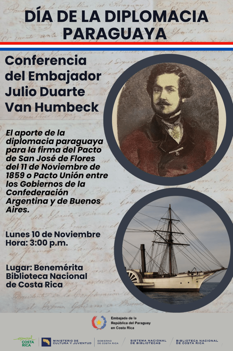 Charla 'Aporte histórico de la Diplomacia paraguaya en la construcción de la paz en América del Sur'