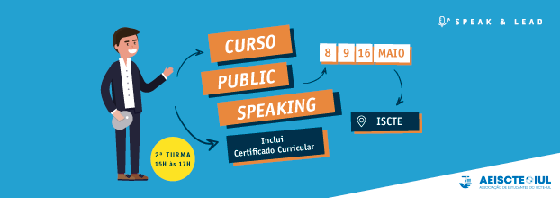 Curso Public Speaking - ISCTE - 2ª Turma