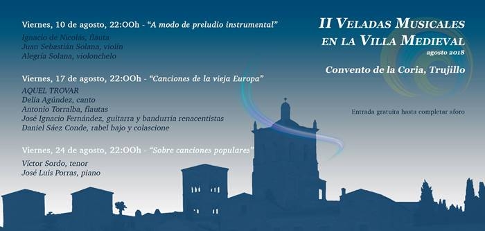 II Veladas Musicales en la Villa Medieval || TRUJILLO