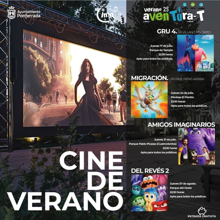 CINE DE VERANO 2025
