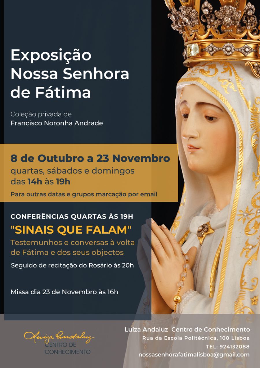 Exposição Nossa Senhora de Fátima