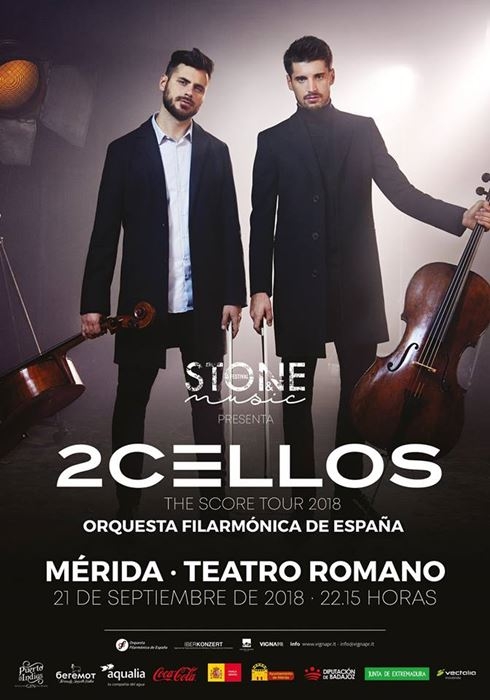 Stone&Music Festival: 2Cellos & Orquesta Filarmónica de España