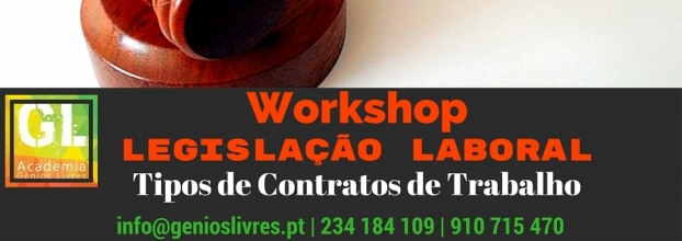 Workshop Tipos de Contratos de Trabalho