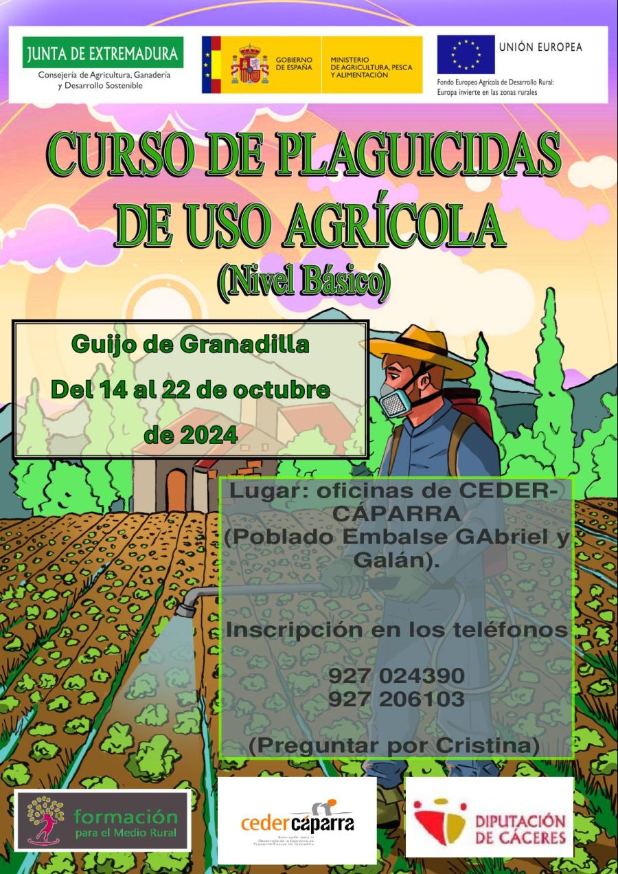  CURSO DE PLAGUICIDAS DE USO AGRÍCOLA - NIVEL BÁSICO