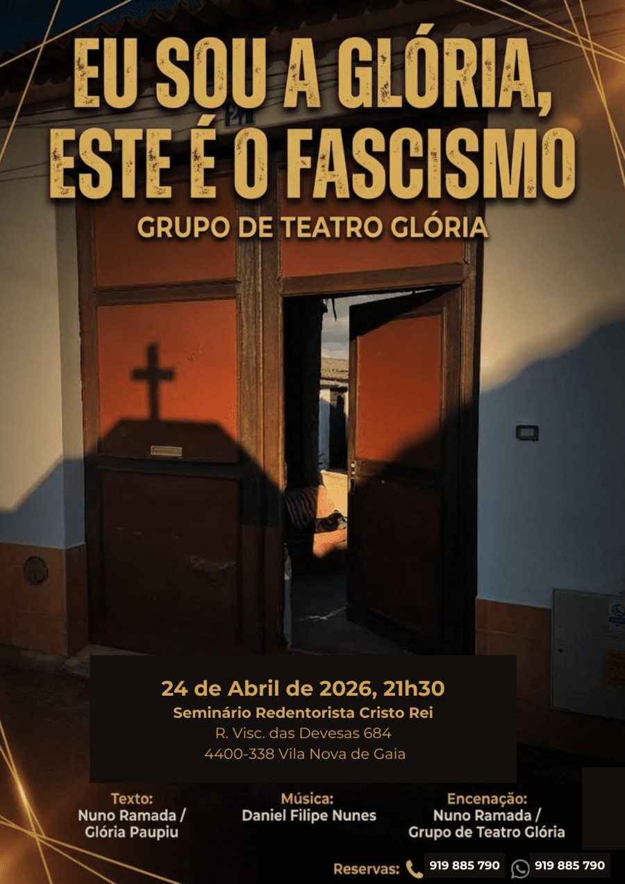EU SOU A GLÓRIA, ESTE É O FASCISMO