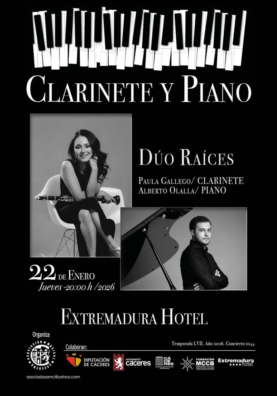 Concierto clarinete y piano
