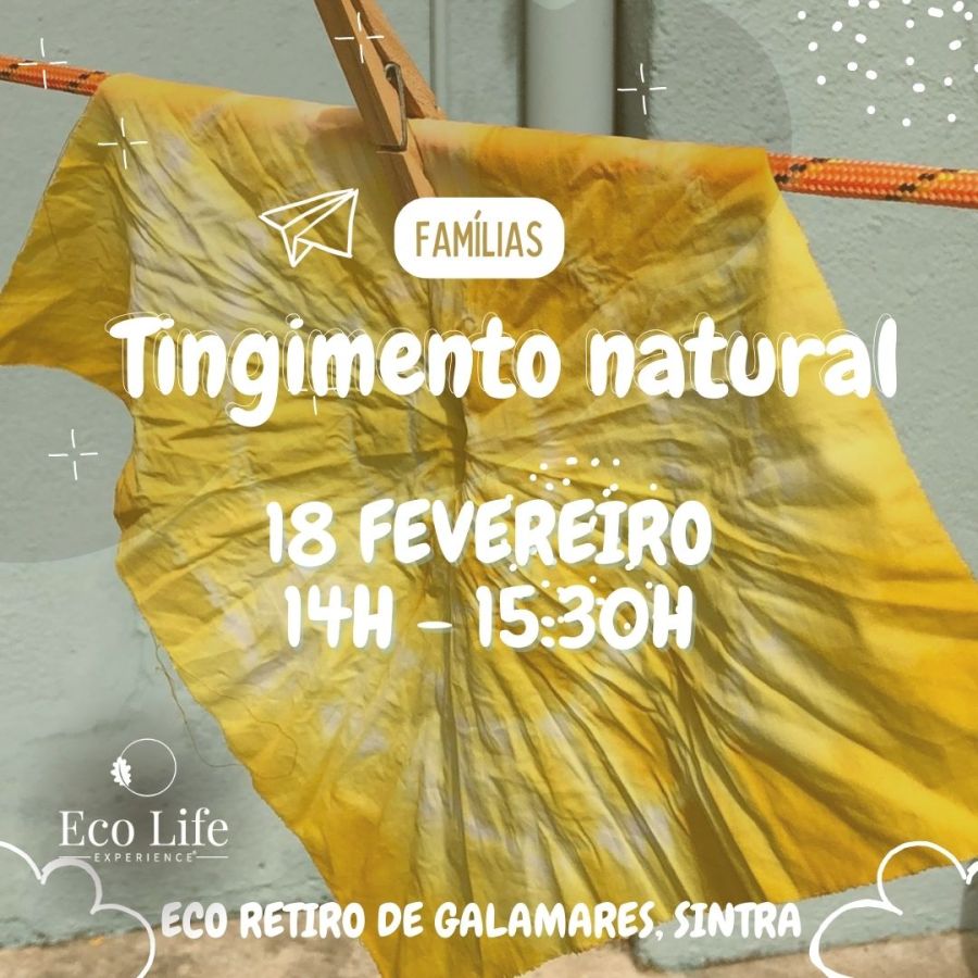 Atelier de Tingimento Natural | Famílias – Natural Dyeing Workshop  | Families