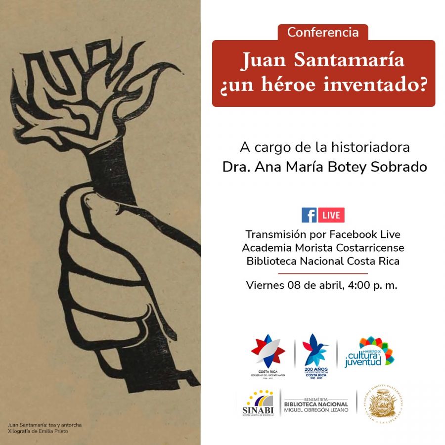 Conferencia. Juan Santamaría, ¿un héroe inventado?' 