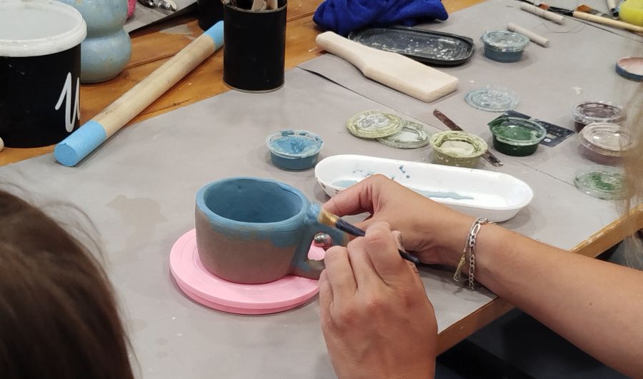 Curso contínuado de cerâmica 