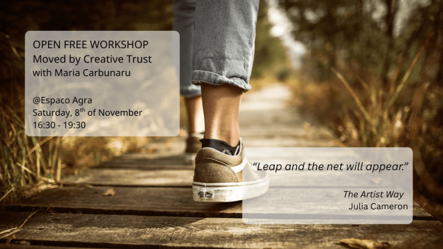 Workshop - Free - Moved by Creative Trust