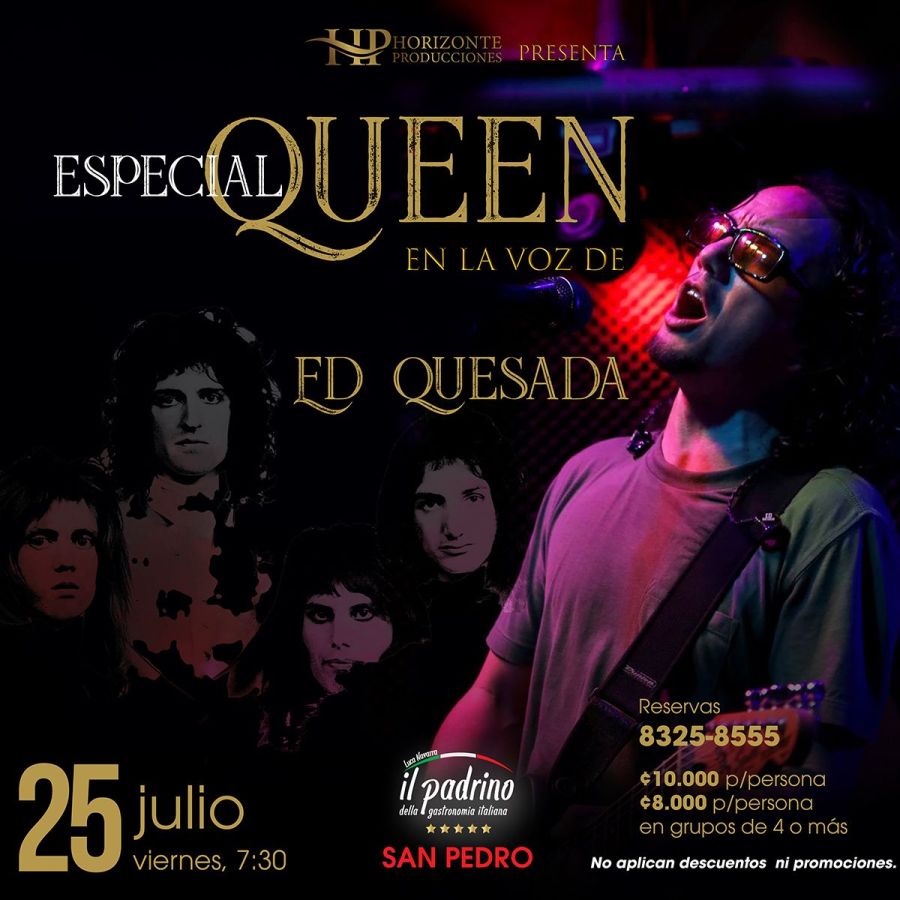 Especial Queen en la voz de Ed Quesada