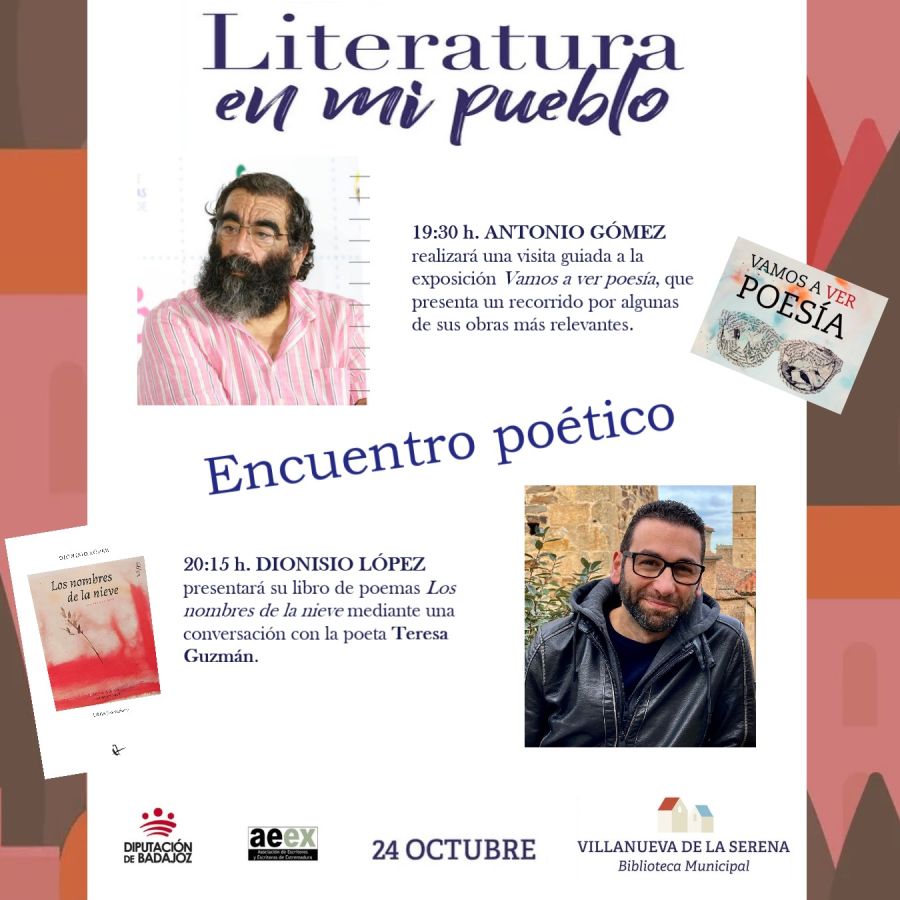 Encuentro poético: Antonio Gómez & Dionisio López