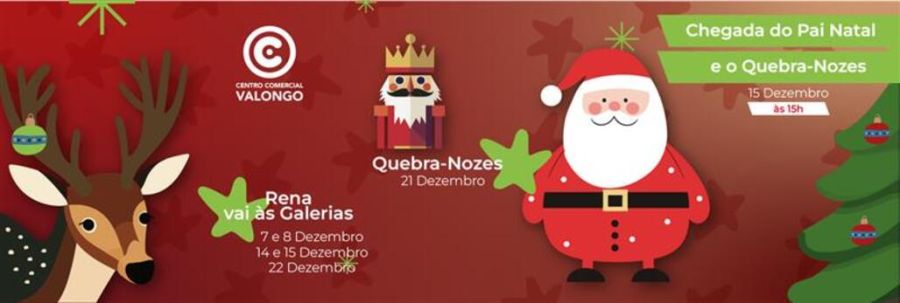 ESPÍRITO DE NATAL INVADE CCC VALONGO NOS FINS DE SEMANA DE DEZEMBRO