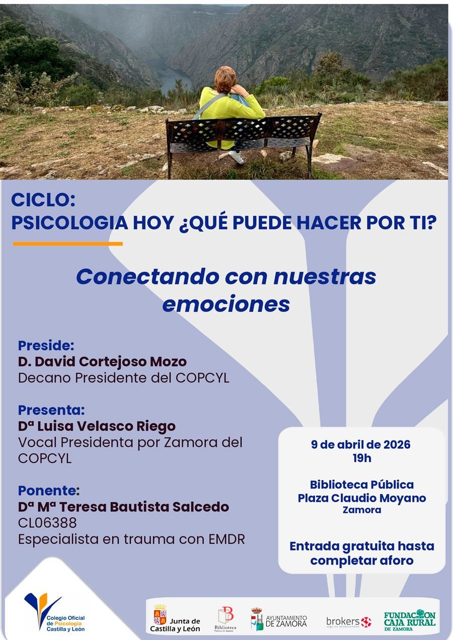 Ciclo de conferencias 'Psicología hoy: ¿Qué puede hacer por ti?'