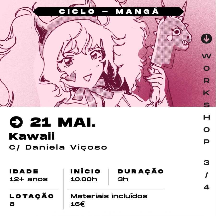 Mangá: Kawaii – com Daniela Viçoso