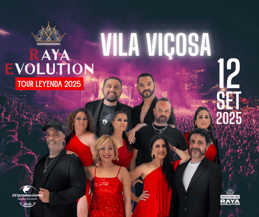 Concerto RAYA EVOLUTION - VILA VIÇOSA - 12 AGOSTO 2025