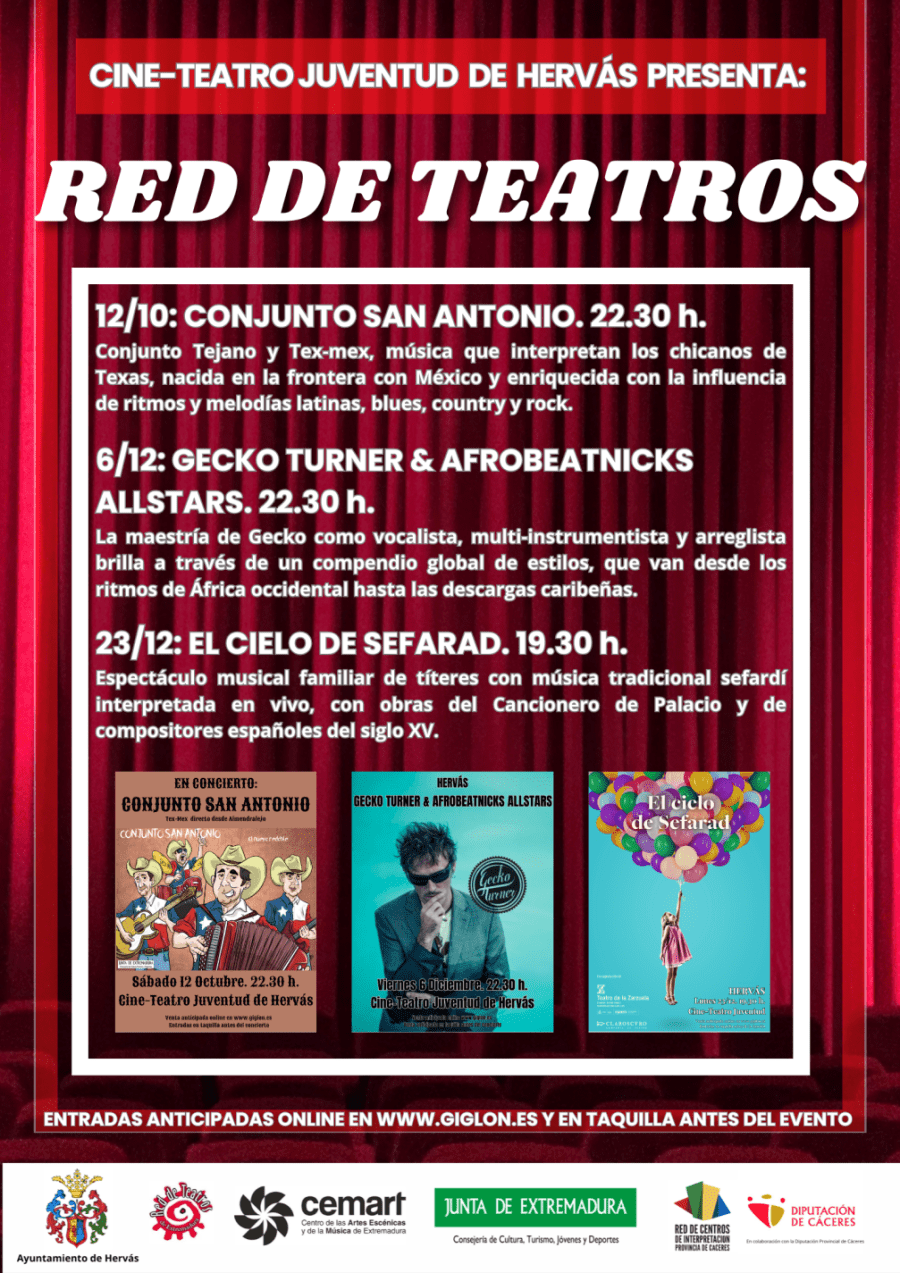 CINE-TEATRO JUVENTUD DE HERVÁS: RED DE TEATROS